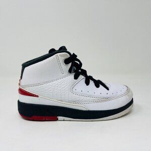 Nike Toddler Jordan 2 Retro TD Chicago DQ8563-106 White Sneakers Shoes Size 7C